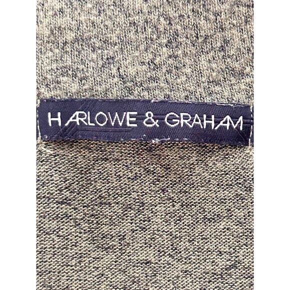 HARLOWE & GRAHAM Women’s Olive Green Lightweight Sweater Sz L - Picture 7 of 9
